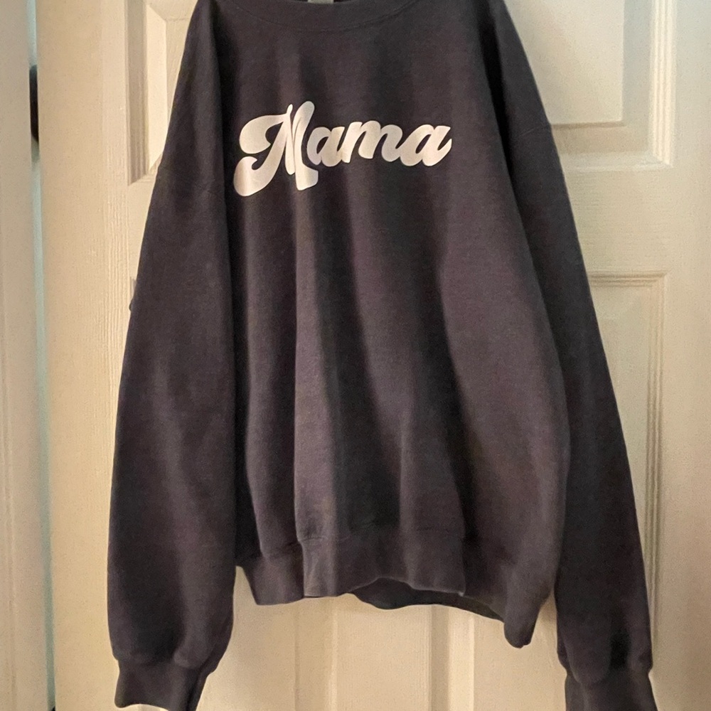 Mama Black Sweatshirt